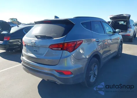 2017 Hyundai Santa Fe Sport 2.4L from USA, damaged, VIN 5XYZU3LB4HG399804